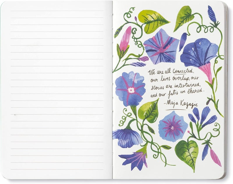 Compendium Softcover Journal - Individually, we are one drop. Together, we are an ocean. – A Write Now Journal with 128 Lined Pages, 5”W x 8”H - Image 5